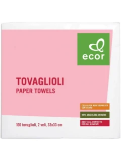 TOVAGLIOLI 2 VELI 33x33CM 100PZ