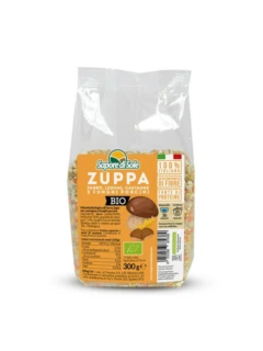 ZUPPA CON FARRO MIGLIO E FUNGHI PORCINI