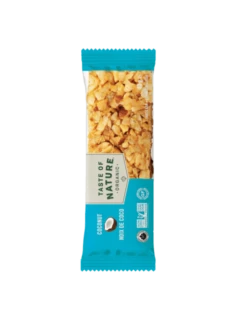 SNACK BAR CON FRUTTA E NOCI AL COCCO