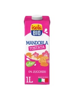 BEVANDA VEGETALE ALLA MANDORLA TOSTATA 0% ZUCCHERI 1L ISOLA BIO