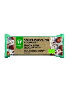 SNACK DARK CACAO NOCCIOLE S/ZUCCHERI AGG.